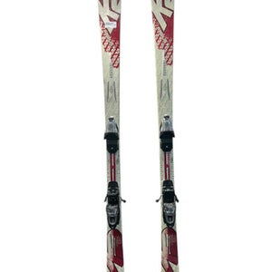 Used K2 APACHE RADIUS X Mens DH Ski/Binding White 170 cm 11835-S000199035