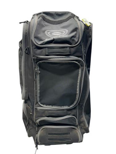 Used Elite WHEEL BAG BB/SB Player Wheeled Bag Black 11835-S000199061