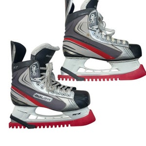 Used Bauer VAPOR X 1.0 Senior Hockey Skate Grey Senior 9 11835-S000199079