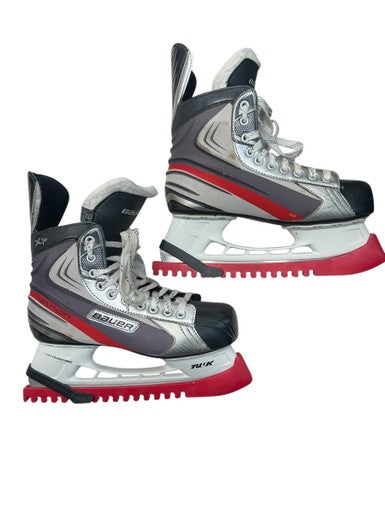 Used Bauer VAPOR X 1.0 Senior Hockey Skate Grey Senior 9 11835-S000199079