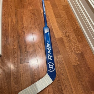 Intermediate Warrior Ritual M2E Regular Goalie Stick 25" Paddle (Used)
