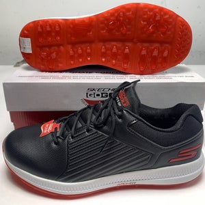Skechers Go Golf Elite 5 Waterproof Golf Shoes Black Men's SZ 10.5 (214065)