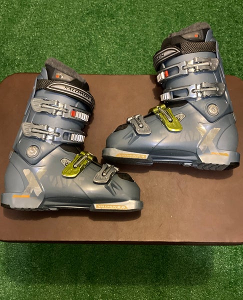 Used Women's Salomon Xwave 7 Ski Boots | Mondo Size 23.5 | Sole Length 275 mm
