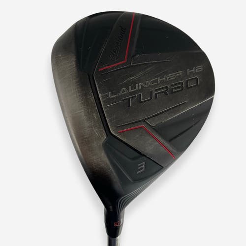 Cleveland Launcher HB Turbo 3 Wood 15° Left Handed Regular Flex Graphite Shaft