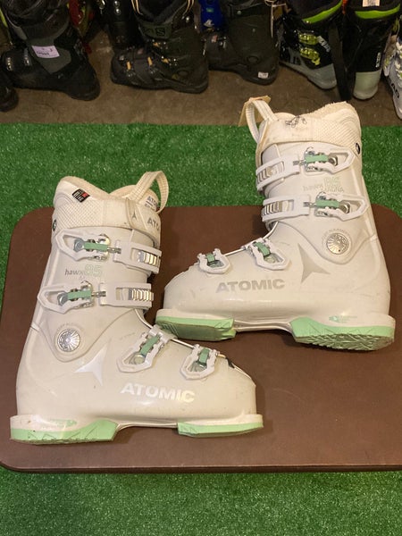 Used Women's Atomic Hawx 85 Magna Ski Boots | Mondo Size 26 | Sole Length 299 mm