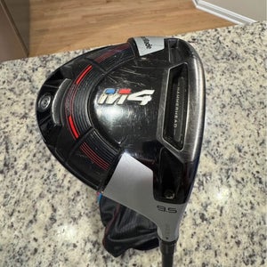 Men's TaylorMade M4 Right Handed Driver Stiff Flex 9.5 Loft (Used)