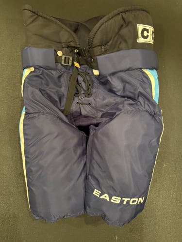 Pittsburgh Penguins Winter Classic Men's Senior Easton Hockey Pants Pro Stock (New)