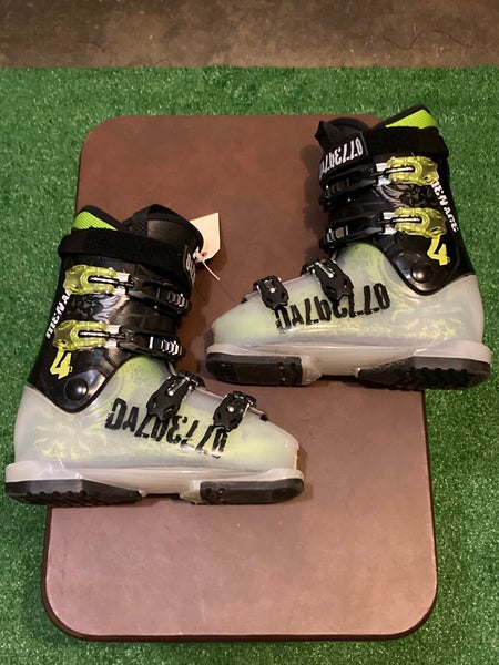 Used Kid's Dalbello Menace 4 Ski Boots | Mondo Size 23.5