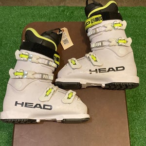 Used Kid's HEAD Raptor 60 Ski Boots | Mondo Size 23.5 | Sole Length 277 mm