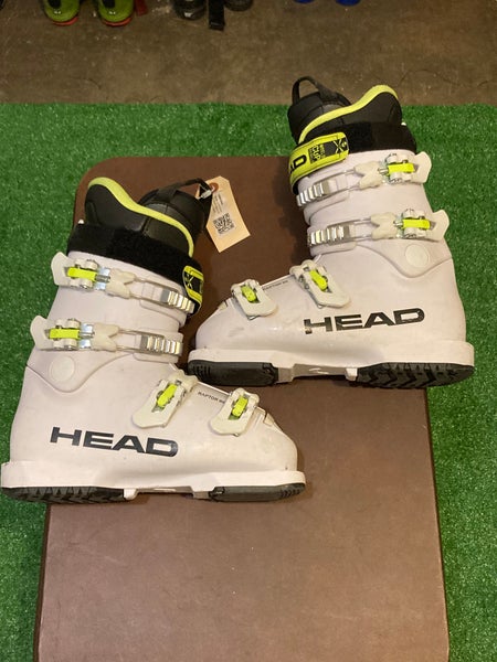 Used Kid's HEAD Raptor 60 Ski Boots | Mondo Size 23.5 | Sole Length 277 mm
