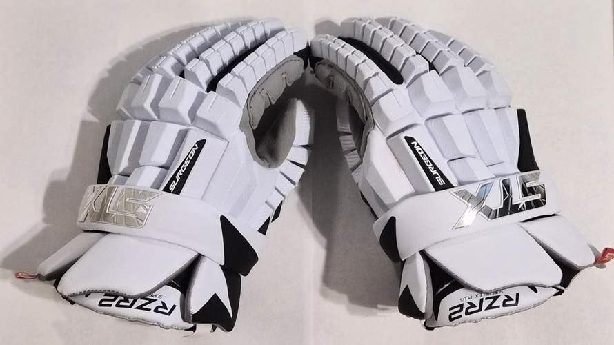 STX Surgeon RZR2 Lacrosse Gloves Medium (Used)