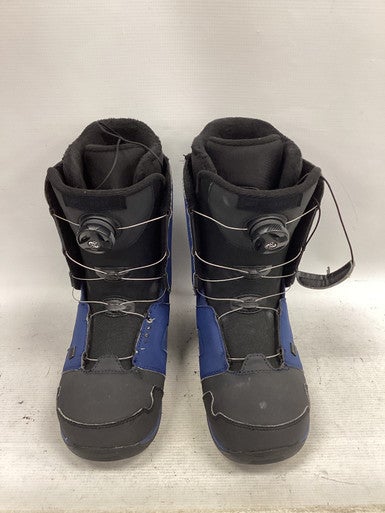 Used Ride ROOK Mens Snowboard Boots Navy Blue Senior 9 11851-S000038848