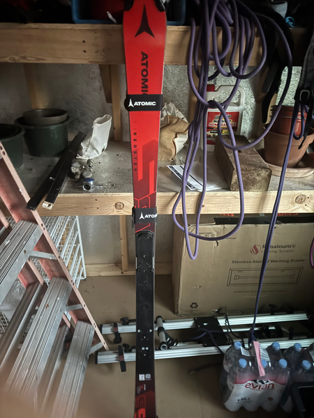 Men's 2023 Racing 165 cm Atomic Race SL Skis Without Bindings (Used)