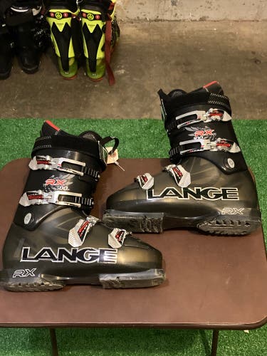 Mondo 27 & 27.5 Men's Lange RX 100 Ski Boots (Used)