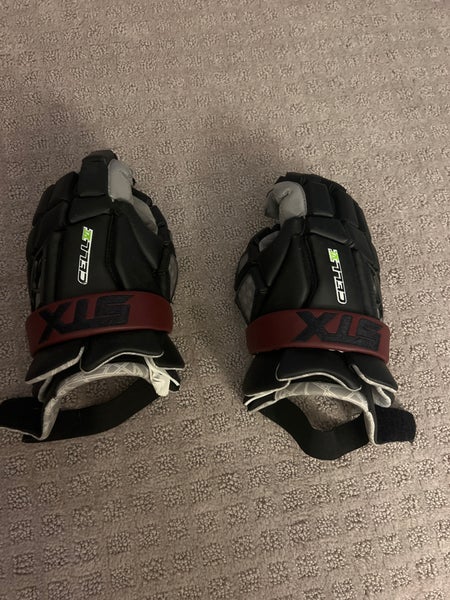 STX Cell vi Lacrosse Gloves Large (Used)