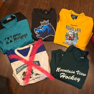 Adult XL Jersey’s (Used)