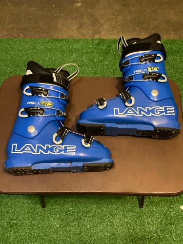 Used Lange RSJ 60 Ski Boots | Mondo Size 25.5 | Box Included