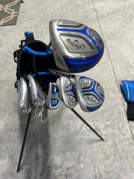 Junior 2022 Callaway Xj Hot Right Handed Clubs (Full Set) Junior 7 Pieces (Used)
