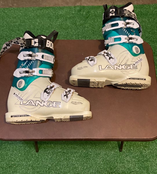 Used Women's Lange RX 110 LV Ski Boots | Mondo Size 23.5 | Sole Length 276 mm | Box Included