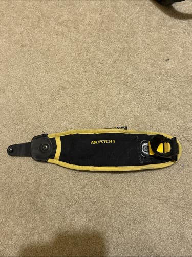 Burton Mission Snowboard binding Right Ankle Strap Large Black