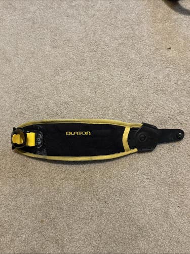 Burton Mission Snowboard binding Left Ankle Strap Large Black