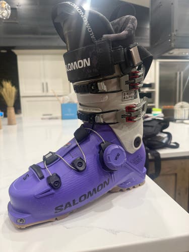 Mondo 26 & 26.5 Men's Salomon Alpine Touring Ski Boots Stiff Flex (New)