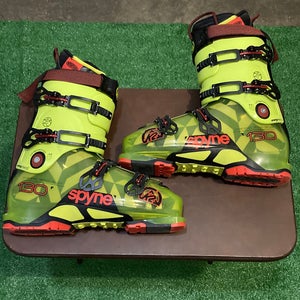 Used Men's K2 Spyne 130 Ski Boots | Mondo Size 29.5 | Sole Length 336 mm