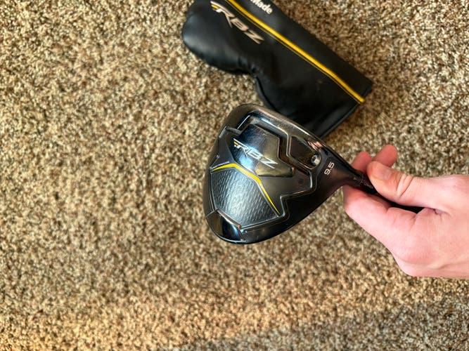 TaylorMade RBZ Black Right Handed Driver Regular Flex 9.5 Loft (Used)