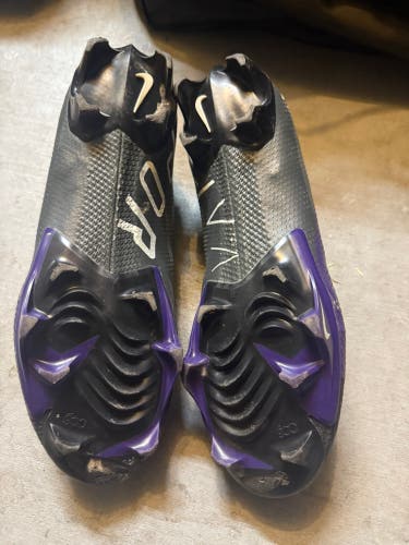 Unisex Size M 9.0 (W 10.0) Nike Vapor edge Pro 360 2 Low Top Molded Cleats (Used)