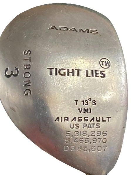 Adams Tight Lies Strong 3 Wood 13* RH SuperShaft Stiff Graphite 42.5" New Grip