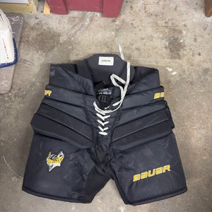 Senior Large Bauer Pro Hockey Goalie Pants Pro Stock (Used)