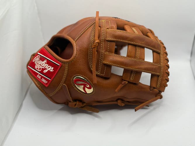 RARE Rawlings Gold R PRO12-NA28 Heart of the Hide Baseball Glove 12"