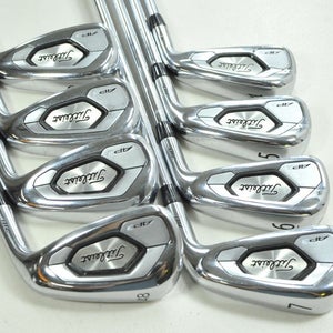 Titleist 718 AP3 4-PW,48* Iron Set Stiff Flex Right AMT Black S300 Steel #202904