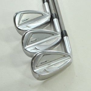 LEFT HANDED Mizuno JPX 923 Forged Gap, Sand, Lob Wedge Set SteelFiber #201827