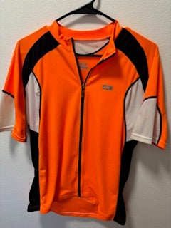 Black/orange Louis Garneau  cycling Shirt (Used)