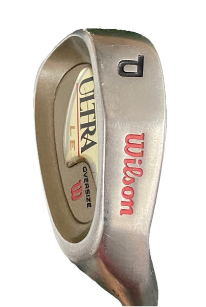 Wilson Ultra LE Oversize Pitching Wedge RH Stiff Flex Steel 35" New Grip Nice