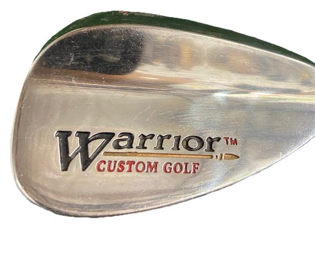 Warrior Golf Stainless Lob Wedge 60* Men's RH Stiff Steel 35.5" New Midsize Grip
