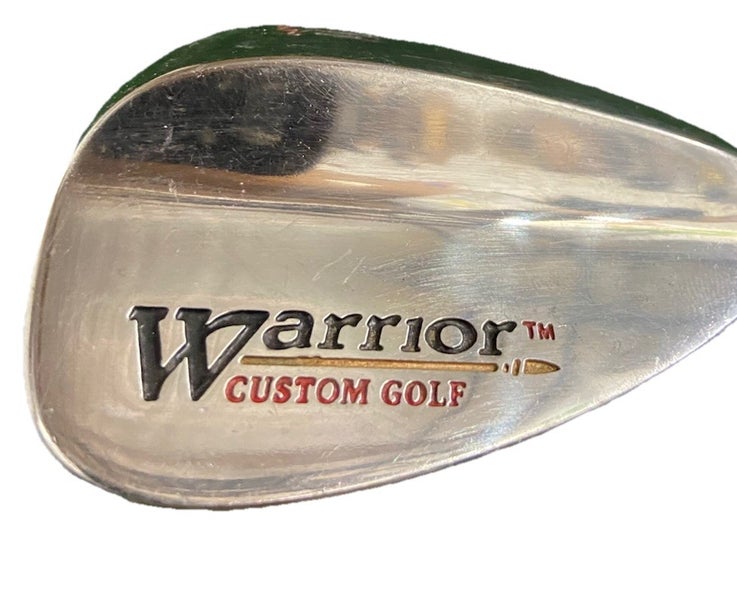 Warrior Golf Stainless Lob Wedge 60* Men's RH Stiff Steel 35.5" New Midsize Grip