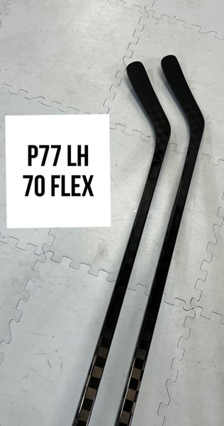 Senior(2x)Left P77-70 Flex ProBlackStock™ Unbranded Blackouts Pro Stock Hockey Sticks