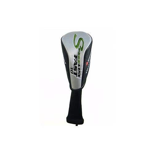 Adams Speedline Fast 10 Driver Head Cover Black/Green Golf Club Cover NEW