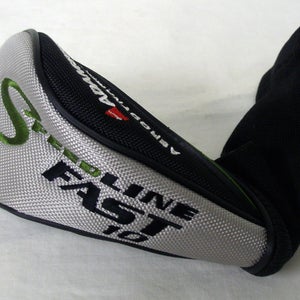 Adams Speedline Fast 10 Fairway Headcover (Black/Gray) Golf Club Cover NEW