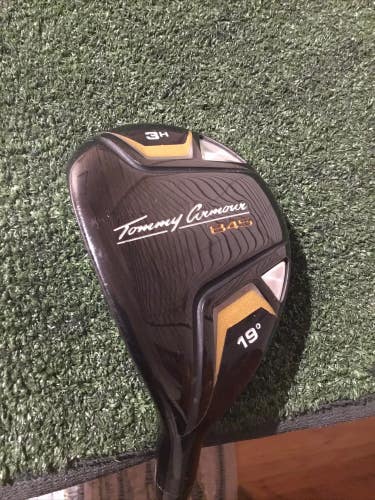 Tommy Armour Left Handed 845 19* 3 Hybrid Regular Grafalloy TA-24 DLT Graphite