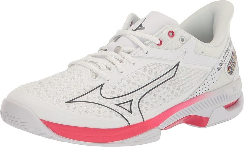 *NIB* WOMEN'S MIZUNO WAVE EXCEED TOUR 5 AC TENNIS SHOES (UNDYED WHITE) SZ 6.5