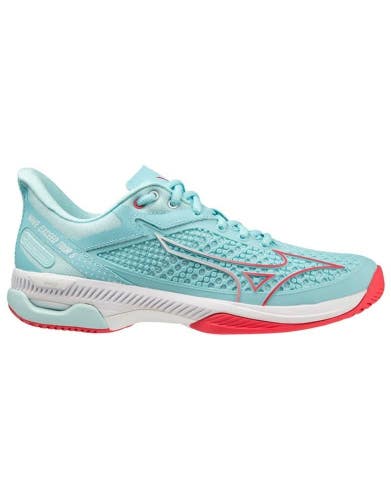 *NIB* WOMEN'S MIZUNO WAVE EXCEED TOUR 5 AC TENNIS SHOES (TURQ/PINK) SZ 11
