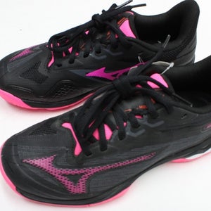 *NWOB* WOMEN'S MIZUNO WAVE EXCEED TOUR 5 AC TENNIS SHOES (BLK/PINK TET) SZ 6.5