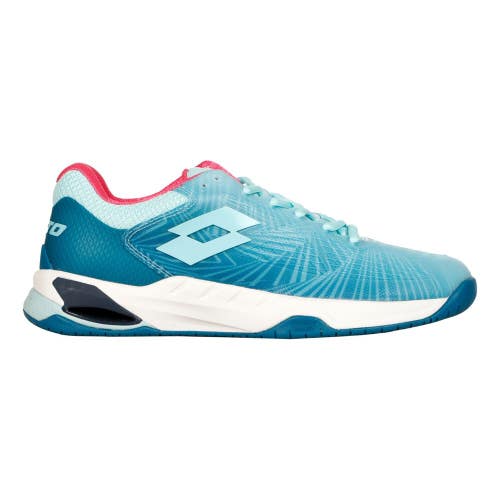 *NIB* WOMEN'S LOTTO MIRAGE 100 ii SPD TENNIS SHOES (BLUE/GLAM PINK) #218995ATJ