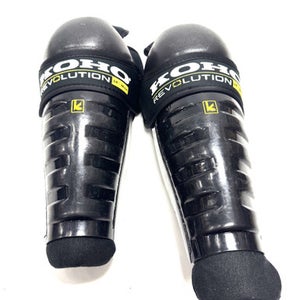 Used Koho REVOLUTION Senior Shin Guards Black 14" 11860-C000299295