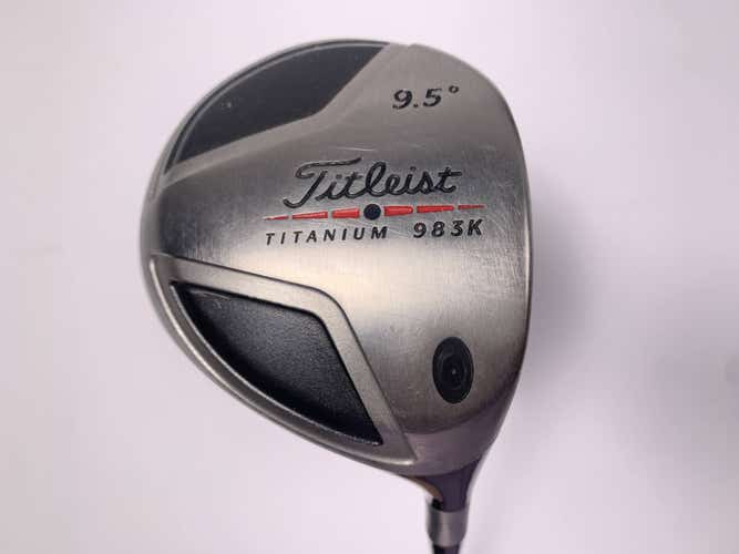 Titleist 983 K Driver 9.5* 4560 Stiff Graphite Mens RH