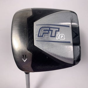 Callaway FT-iQ Driver 11* Mitsubishi Rayon Fubuki 50g Ladies Graphite Womens LH