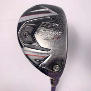 Titleist 913 H 4 Hybrid 21* Diamana S+72 72g Regular Graphite Mens RH